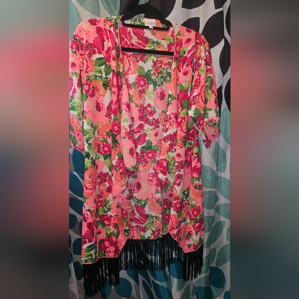 Floral kimono